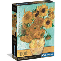 Puzzle Clementoni Van Gogh Sunflowers 1000 Κομμάτια