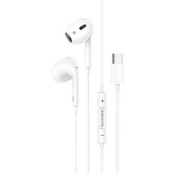 Borofone BM85 Pro Handsfree Earbud Lightning White