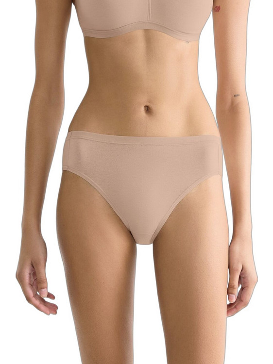 Sloggi Go Daily Βαμβακερά Γυναικεία Slip Μπεζ 3Pack 10222331-00LZ