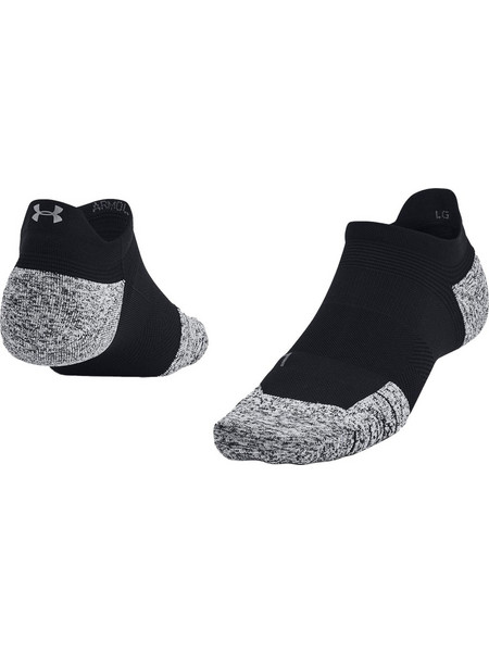 Under Armour Ανδρικές Κάλτσες Κοντές με Σχέδια Μαύρες 2Pack 1376075-001