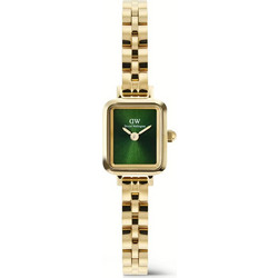 Daniel Wellington Quadro Mini Arch Γυναικείο Ρολόι με Χρυσό Μεταλλικό Μπρασελέ DW00100852