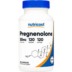 Nutricost Pregnenolone 50mg 120 Κάψουλες