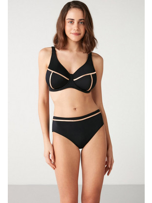 Kom Bikini Set Μπουστάκι Μαύρο 1M13MBKY231.145