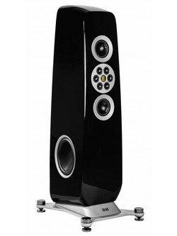 Elac Concentro M807 Ζεύγος Ηχείων Hi-Fi Δαπέδου 300W 4 Δρόμων Black Grey