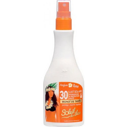 Soleil des Iles Monoi de Tahiti Αντηλιακό Spray Σώματος SPF30 150ml