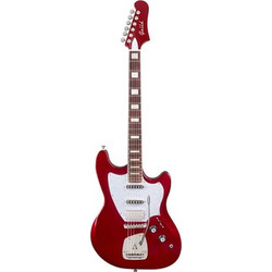 Guild Surfliner Deluxe Ηλεκτρική Κιθάρα Alternative με Μαγνήτες SSH & Ταστιέρα Rosewood Scarlet Red