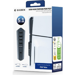 Nacon USB Hub Black για PS5 Slim