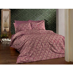 Linea Home Σετ Σεντόνια King Size 240x260 Baroque Dusty Pink