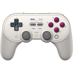 8bitdo Pro 2 Wireless Controller για PC Switch Android & iOS White