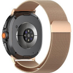 Techsuit Watchband W009 Λουράκι Μεταλλικό Rose Gold (Samsung Galaxy Watch 8 / Watch 8 Classic)