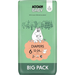Moomin Baby Πάνες No6 12-24kg 51τμχ