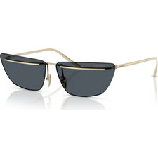 Prada PRC52S ZVN70B Γυναικεία Γυαλιά Ηλίου Cat Eye Μεταλλικά Χρυσά με Μαύρο Φακό