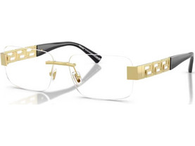 Versace VE1310 1002 Ανδρικός Σκελετός Γυαλιών Οράσεως Μεταλλικός Χρυσός