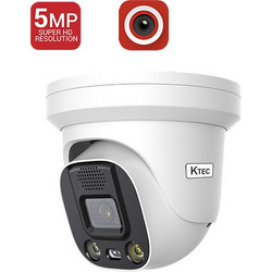 Ktec IP-D5AI IP Κάμερα Ασφαλείας 5MP Αδιάβροχη με Αμφίδρομη Επικοινωνία