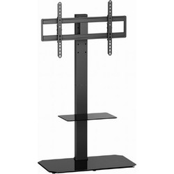 Gembird TVS-86ST-01 Βάση Τηλεόρασης Δαπέδου Περιστρεφόμενη Τροχήλατη 13"-86" έως 60kg