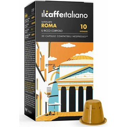 Il Caffe Italiano Κάψουλες Espresso Roma Συμβατές με Μηχανή Nespresso 30τμχ