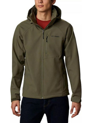 Columbia Αθλητικό Ανδρικό Μπουφάν Χειμωνιάτικο Softshell Αντιανεμικό Χακί 1516251-397