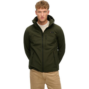 Superdry Ανδρικό Μπουφάν Χειμωνιάτικο Softshell Χακί M5012103A-1KM Superdry Ανδρικό Μπουφάν Χειμωνιάτικο Softshell Χακί M5012103A-1KM