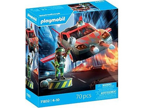 Playmobil Σούπερ Ήρωες με Σούπερ Όχημα για 4-10 Ετών 71832