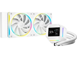 Deepcool LM240 White Υδρόψυξη CPU 120mm ARGB για Socket AM4 / 1200 / 1700 / AM5 / 1851 / 115x