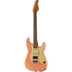 Mooer GTRS Prof 800 Ηλεκτρική Κιθάρα ST Style με Μαγνήτες HSS & Ταστιέρα Rosewood Flamingo Pink