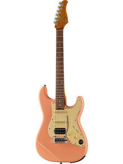 Mooer GTRS Prof 800 Ηλεκτρική Κιθάρα ST Style με Μαγνήτες HSS & Ταστιέρα Rosewood Flamingo Pink