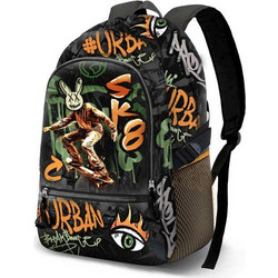 Karactermania Prodg Rabbit Urban Skate Σχολική Τσάντα Πλάτης Δημοτικού Πολύχρωμη 07066