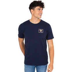 Hurley Ανδρικό Αθλητικό T-Shirt Navy Μπλε MTS0027420-H451