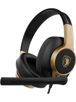 Sades Upower Gaming Headset Over Ear Black
