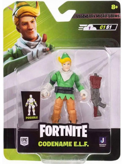 Jazwares Fortnite Legendary Micro Series Codename E.L.F. Φιγούρα Δράσης για 8+ Ετών 6.5cm