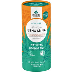 Ben & Anna Aloe Vera Φυσικό Αποσμητικό Stick Χωρίς Αλουμίνιο 40gr