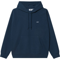 Obey Ανδρικό Φούτερ με Κουκούλα & Τσέπες Navy Μπλε 112470216-DDEN