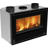La Nordica 80 Crystal Evo 2.0 Ventilato Ενεργειακό Τζάκι Κασέτα Αερόθερμο Ξύλου Ίσιο 7.4kW