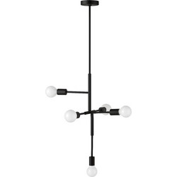 Bronze Design Lighting Industrial N.144 Κρεμαστό Φωτιστικό Οροφής Πολύφωτο