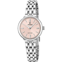 Festina Γυναικείο Ρολόι με Ασημί Μεταλλικό Μπρασελέ F20744/2