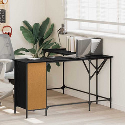 vidaXL Γωνιακό Γραφείο Υπολογιστή Ξύλινο 141x141x75cm 882877