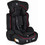 Moni Flex Κάθισμα Αυτοκινήτου Booster i-Size 9-36kg Black Red