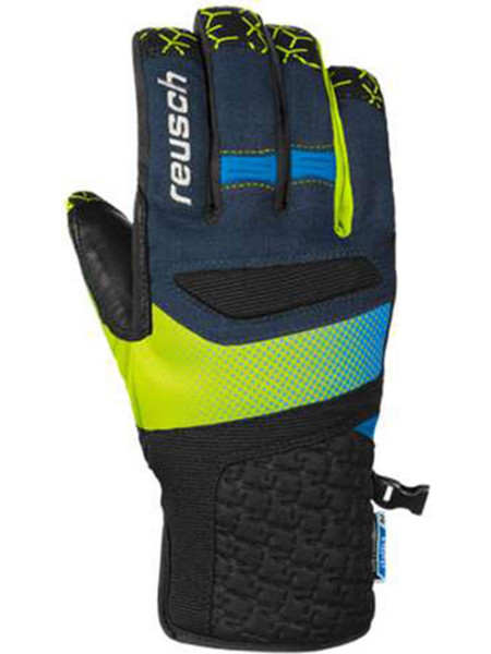 Reusch Stuart R-Tex (R) XT Αδιάβροχα Ανδρικά Γάντια Σκι & Snowboard Navy Μπλε Lime
