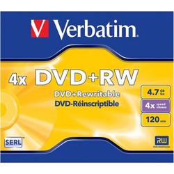 Verbatim Εγγράψιμο DVD+RW 4x 4.7GB