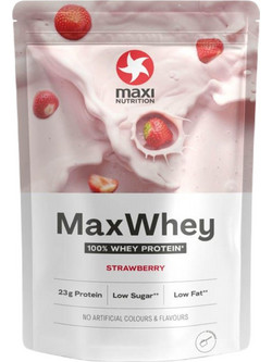 MaxiNutrition MaxWhey Strawberry Πρωτεΐνη Ορού Γάλακτος Γράμμωσης 420gr