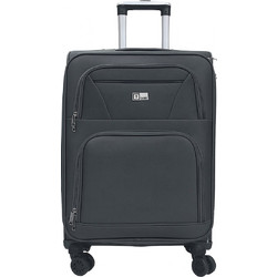 Rain RB6007C Βαλίτσα Καμπίνας 57x37x23cm με 4 Ρόδες Ανθρακί