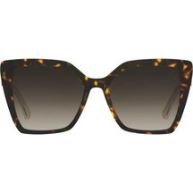 Love Moschino MOL067S 9V0HA Γυναικεία Γυαλιά Ηλίου Πεταλούδα Κοκάλινα Άσπρο Ταρταρούγα με Καφέ Φακό