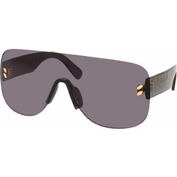 Stella McCartney SC40055I 20A Γυναικεία Γυαλιά Ηλίου Μάσκα Κοκάλινα Μαύρα με Μαύρο Φακό