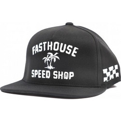Fasthouse Alkyd Ανδρικό Καπέλο Jockey Snapback Υφασμάτινο Μαύρο 600011-00