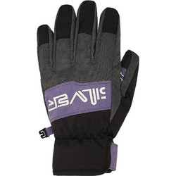 Quiksilver Method EQYHN03204-KVJ0 Αδιάβροχα Ανδρικά Γάντια Σκι & Snowboard Μαύρα Μωβ