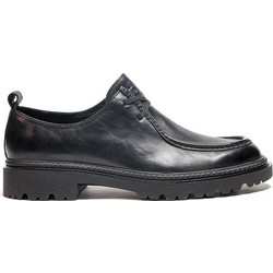 Devergo Ανδρικά Μοκασίνια Loafers Δερμάτινα Μαύρα DE25FW1010LEMZ-BLK