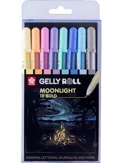 Royal Talens Gelly Roll Moonlight Pastel Σετ Στυλό Gel 1mm Πολύχρωμο 8τμχ POXPGBMOO8