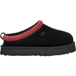 UGG Χειμερινές Παιδικές Παντόφλες για Κορίτσι με Γούνα Μαύρες 1143776K-BKML