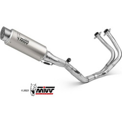 MIVV GPpro Σετ Εξάτμισης για Kawasaki Z 650 με Σιγαστήρα Titanium