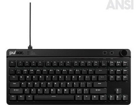 Pulsar Xboard Ms Μηχανικό Gaming Πληκτρολόγιο TenKeyLess με Cherry MX2A Red Διακόπτες RGB Black